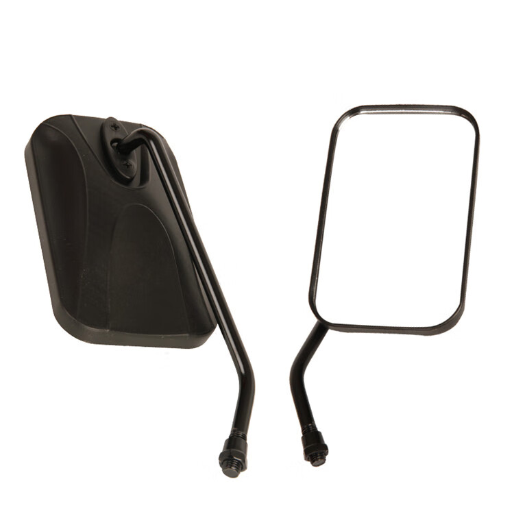 电动摩托三轮车后视镜后视镜高清晰凸面镜大视野10mm螺杆 10mm豪华v型