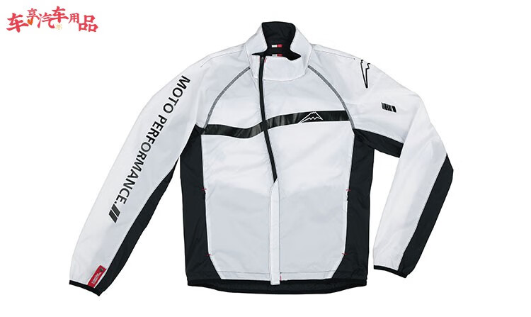 kushitani富士山骑行服摩托车男女上衣轻薄款夏季防风内衬k-2390 白色
