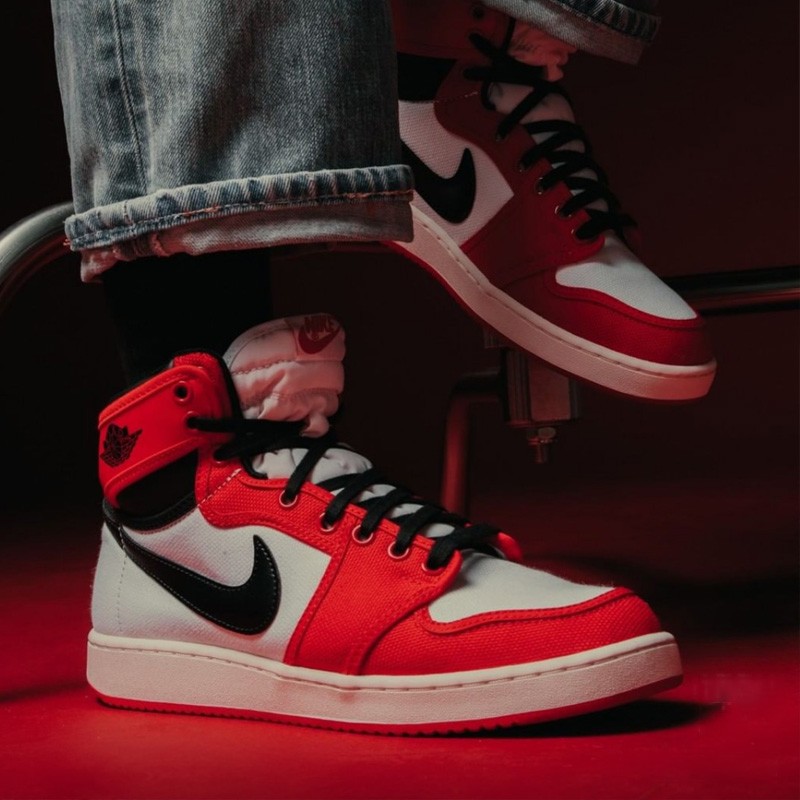 潮耐克男鞋nikeairjordanaj1kochicago芝加哥蓝黑白小闪电运动篮球鞋