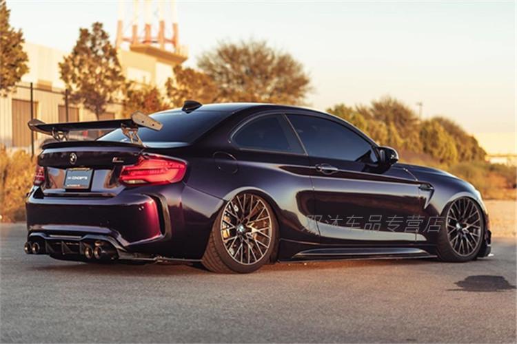 适用于宝马m2/m2c改装碳纤维mtc小包围前唇后唇侧铲尾翼后视镜壳 m2带