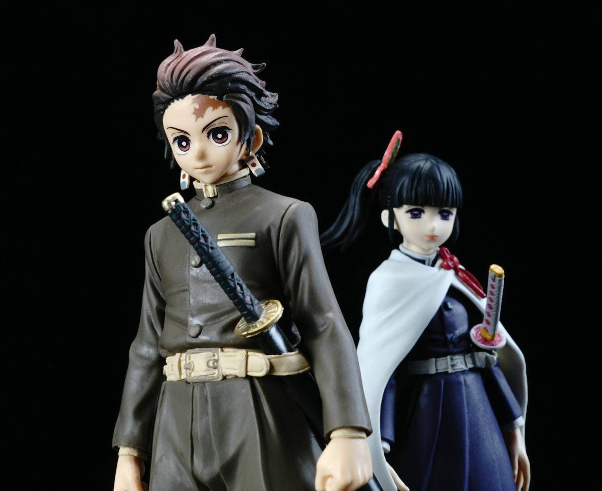 万代bandai【】眼镜厂鬼灭之刃手办香奈乎炭治郎弥豆子我妻善意富岗义