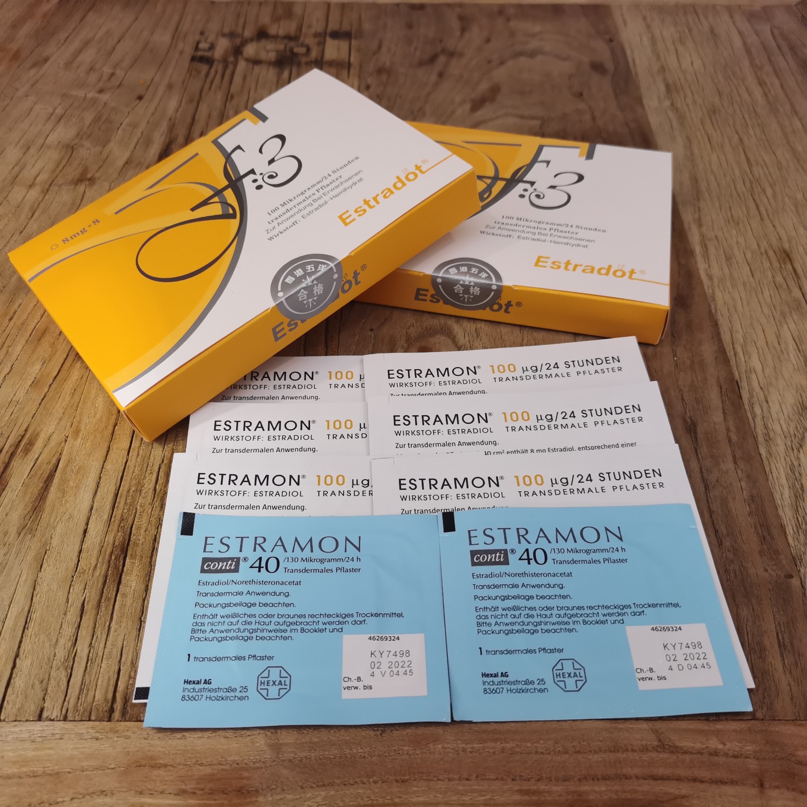 【套餐搭配】原装荷尔蒙生命能量贴女性生命之花更年期绝经卵巢保养