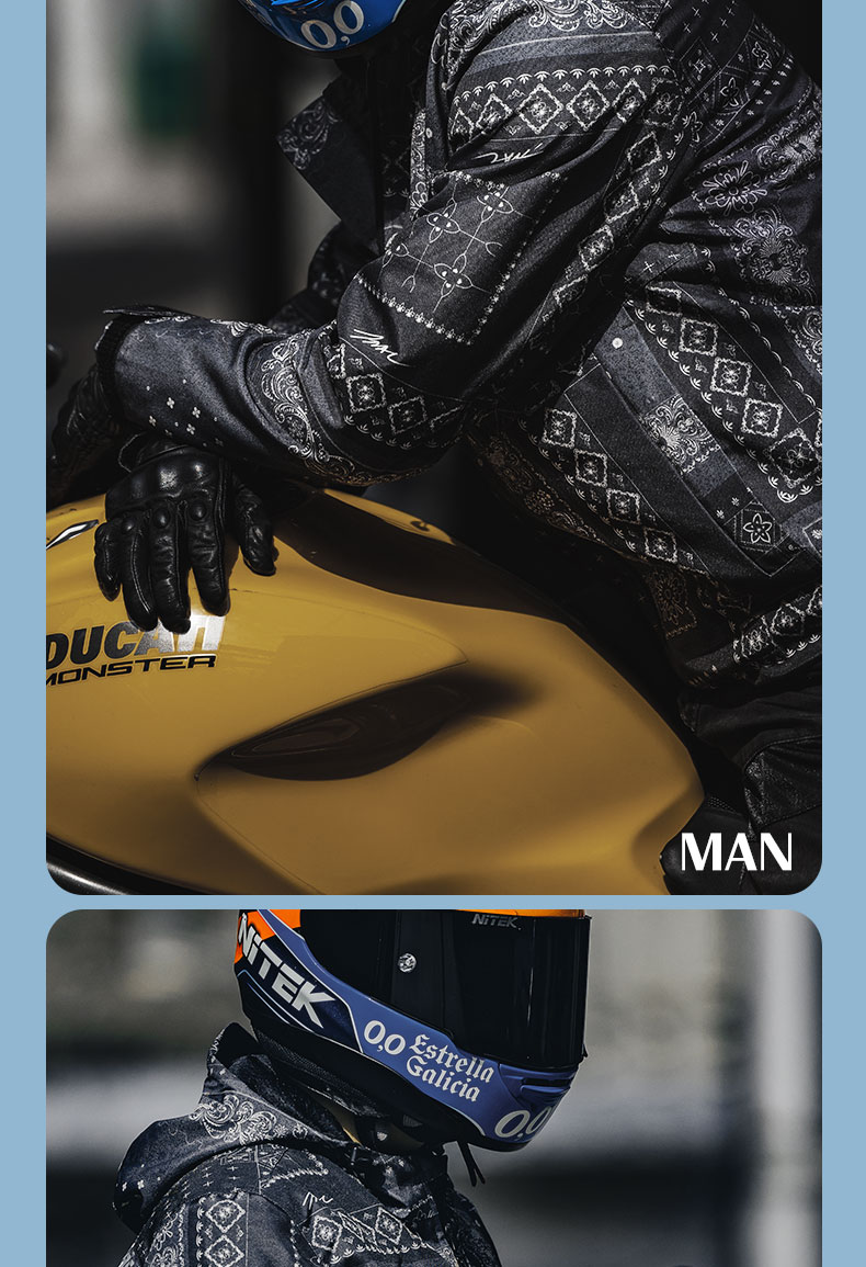 tanc拓驰骑行服男夏季摩托车防水赛车四季机车服防风防摔拉力服女