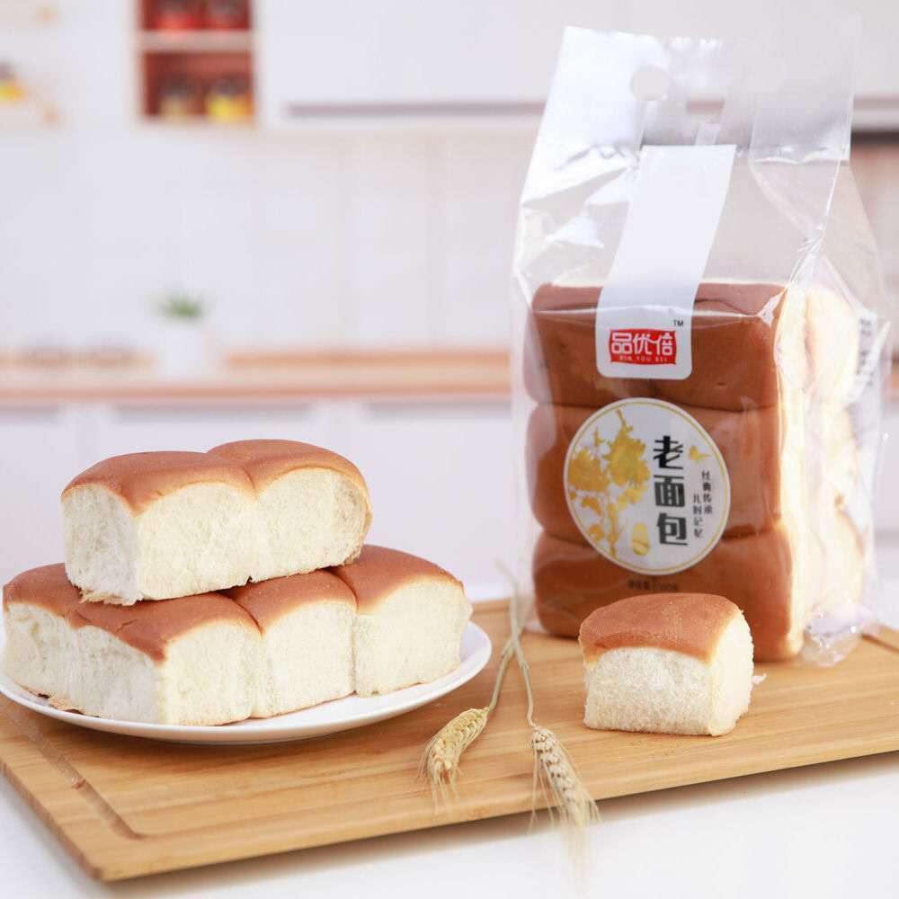 老传统奶香味老式面包手撕面包零食营养早餐面包1袋装12块