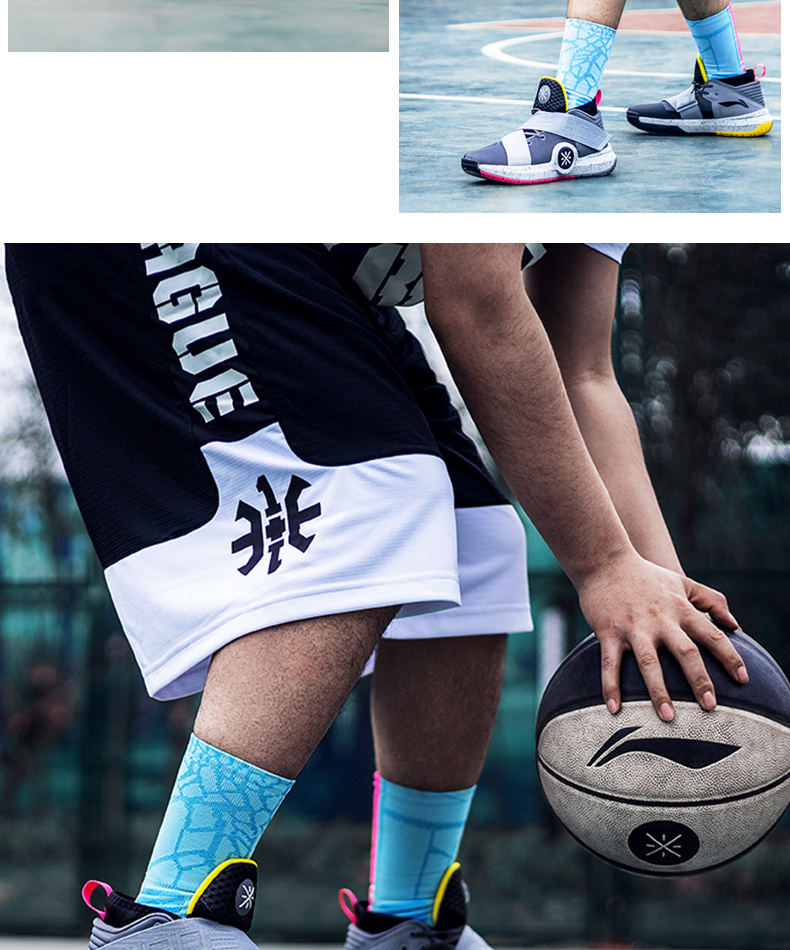 李宁篮球裤男短裤夏季新款反伍速干宽松轻薄韦德之道学生训练运动裤五