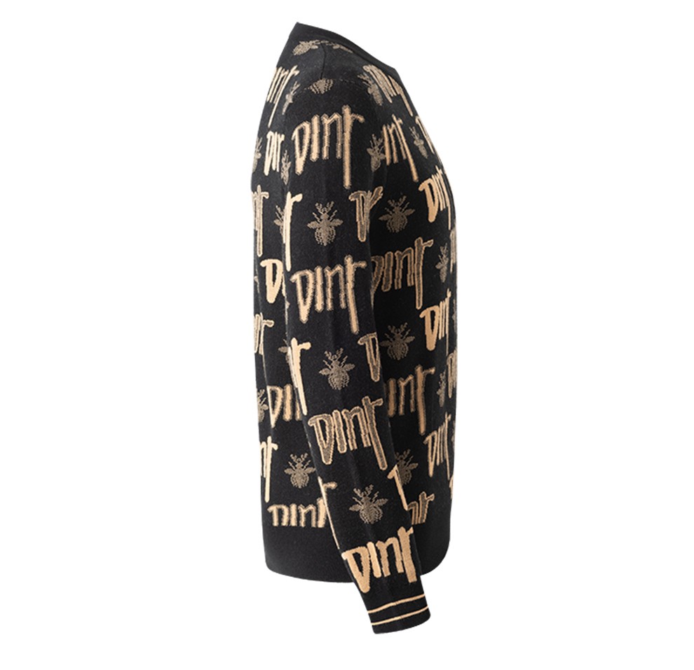 ferreroross意大利奢侈品男装21秋冬新款时尚商务毛衣fg218007黑色m