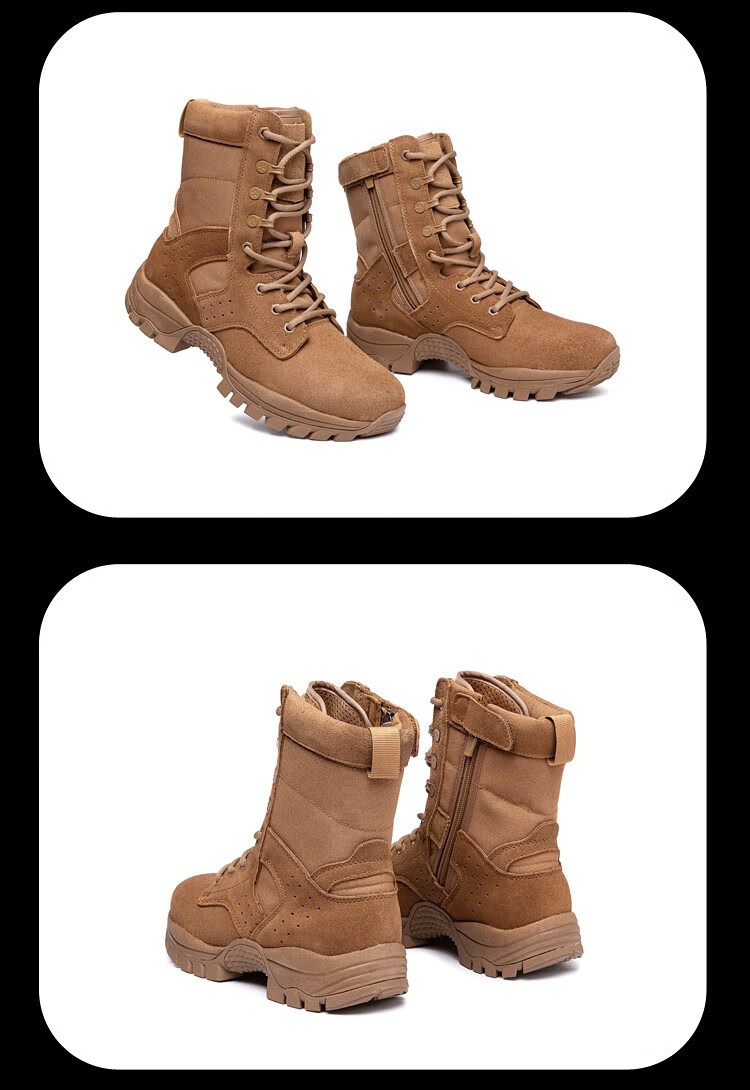 21式作战靴际华3515际华3514新款作战户外登山靴通用正版棕色男士夏季