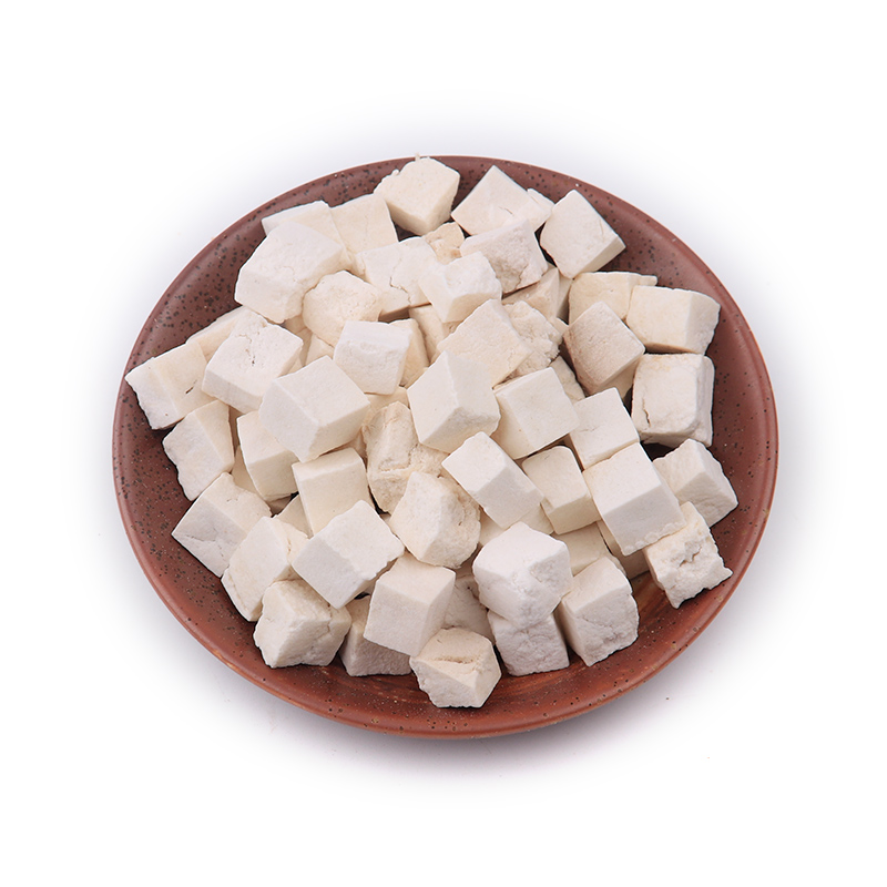 中材 白茯苓 云南农家食用白茯苓块丁 茯苓粉 500克 茯苓250克【图片