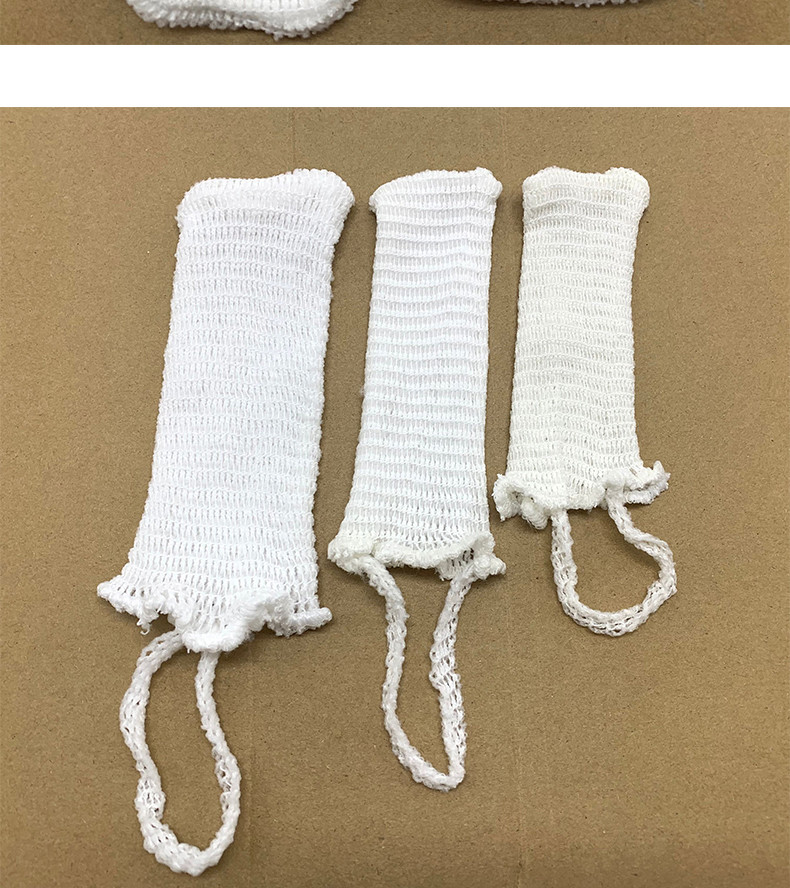 deargo 一包五十个 弹力帽绷带网套 网状头部包扎网帽一次性头套外伤