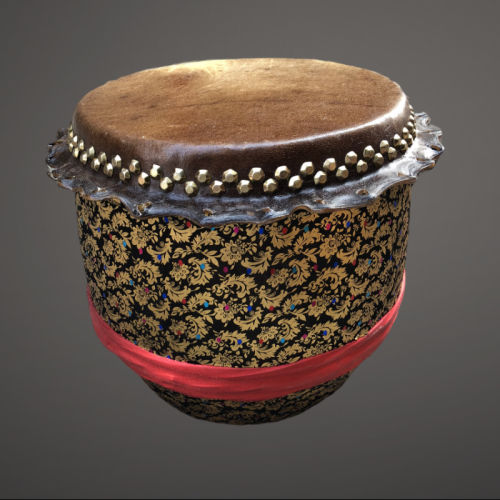 舞狮鼓专用牛皮鼓24寸大鼓佛山堂鼓醒狮鼓实木战鼓高音演出节日18