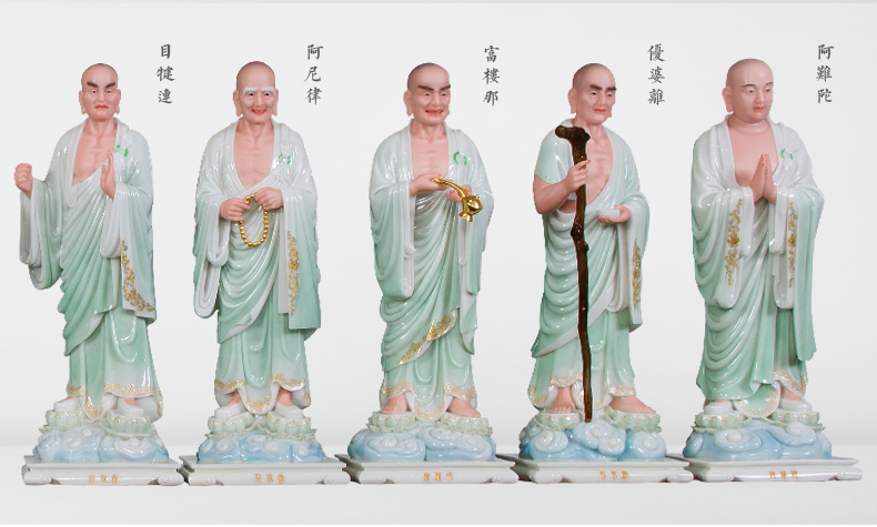 圣丰佛像华严三圣八大菩萨十大弟子十八罗汉二十四诸天满堂佛寺庙摆件