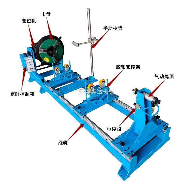 旋轉工作臺法蘭管環縫自動焊接變位小型焊接工具 65孔普通【圖片 價格