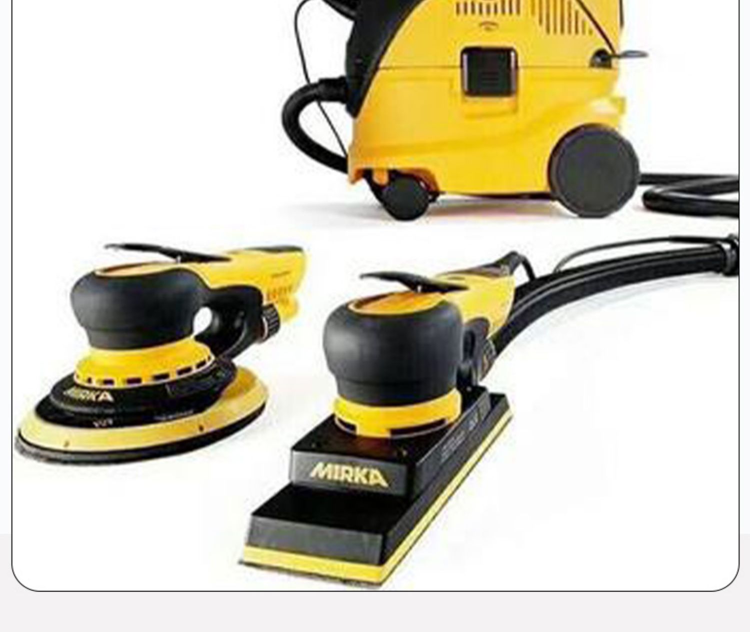 干磨机电动干磨头摩卡吸尘气动汽车6寸打磨机无尘系统 6寸 托盘 气动