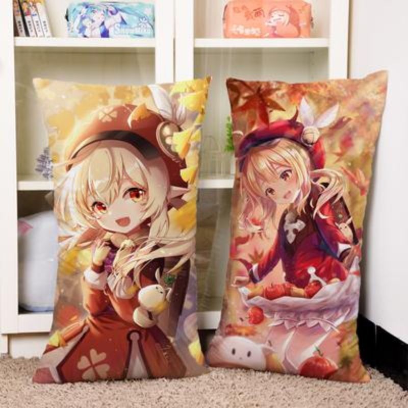 甘桃污抱枕动漫游戏二次元枕头睡枕抱枕靠垫原神抱枕原神抱枕周边03