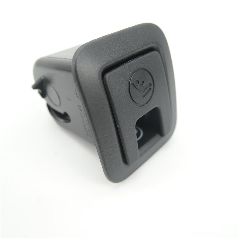 适用大众迈腾b8 儿童安全座椅卡扣 后排座椅卡子 卡扣 isofix盖子 小