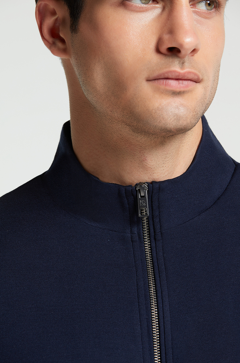 爱慕先生21aw羊毛外穿系列男士外穿外套上衣秋冬新品ns81f191 深蓝kmc