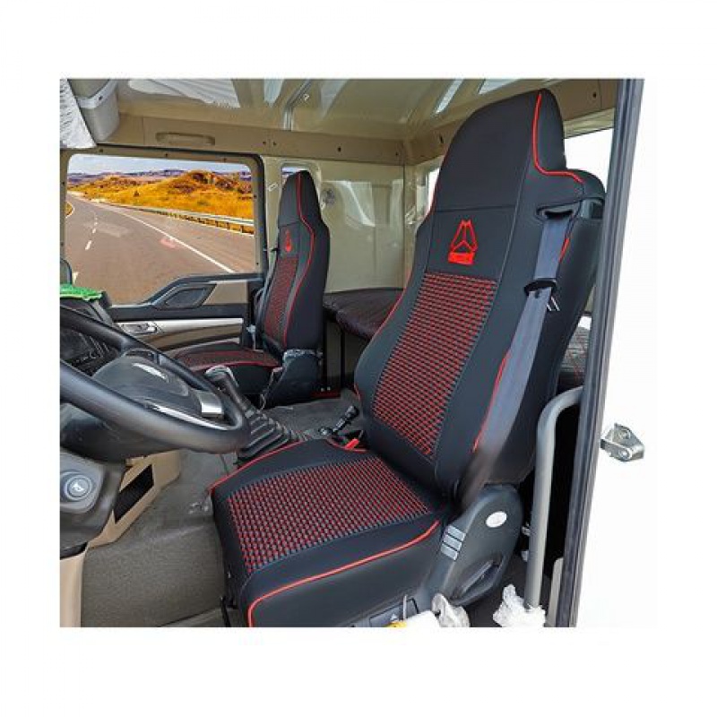 适用于重汽汕德卡g7大货车专用座椅座套汕德卡c7h冰丝四季坐垫皮革