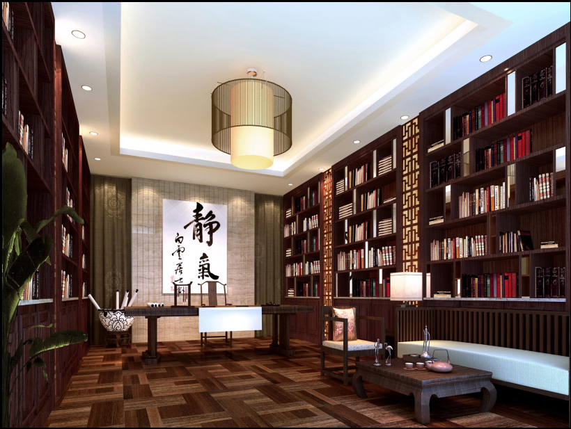 直播间背景墙直播背景布主播视频3d立体书房网红室内简约拍照背景墙