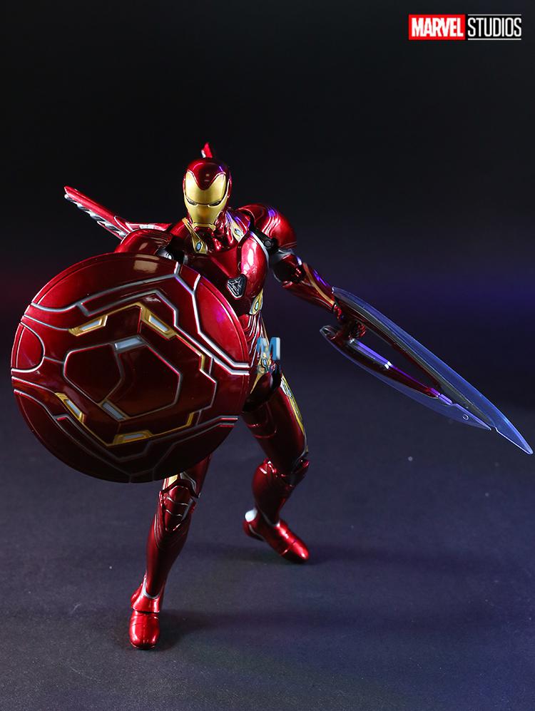 万代(bandai)钢铁侠手办mk50豪华版中动钢铁侠mk50豪华版复仇者联盟