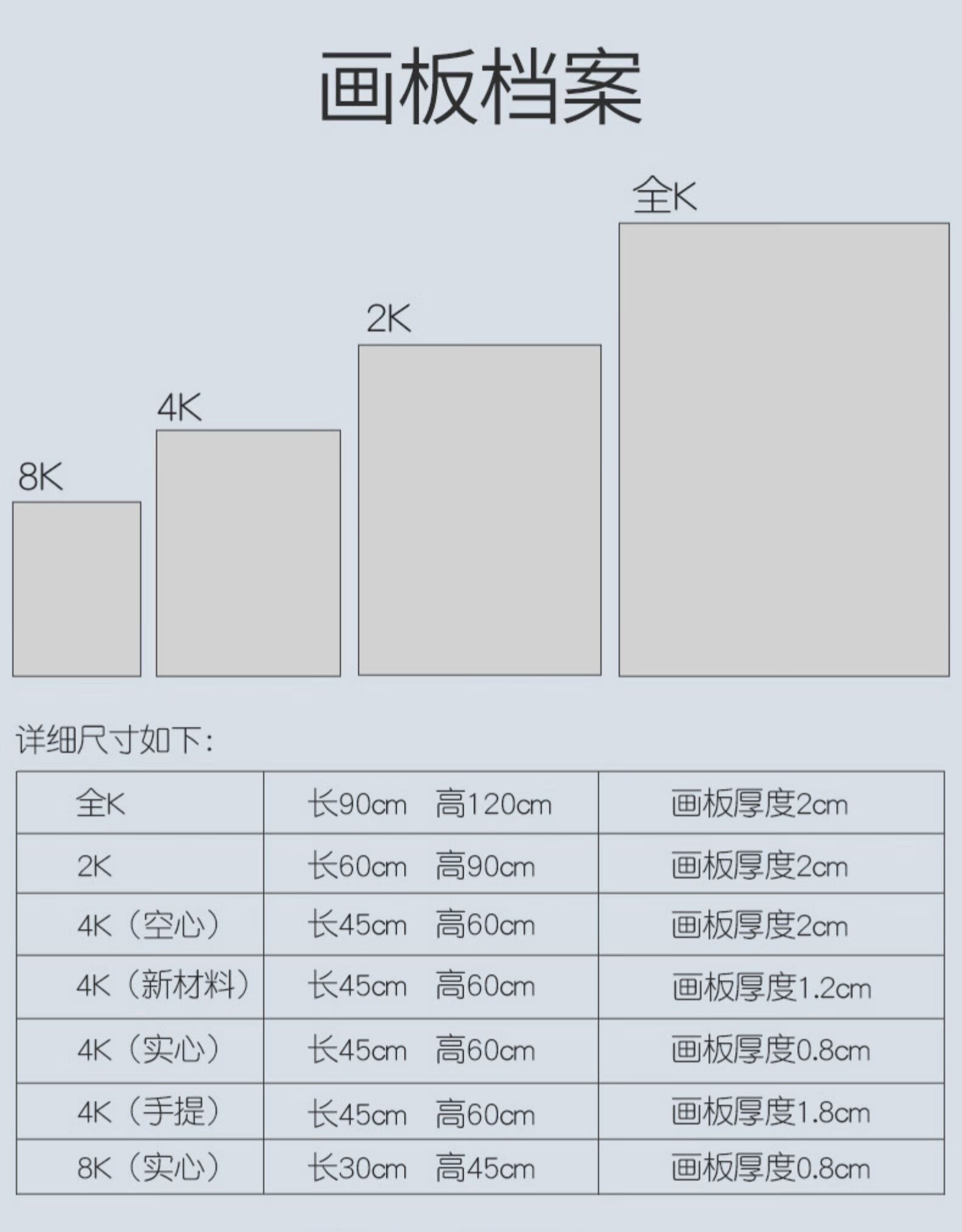 素描画架的制作尺寸图片