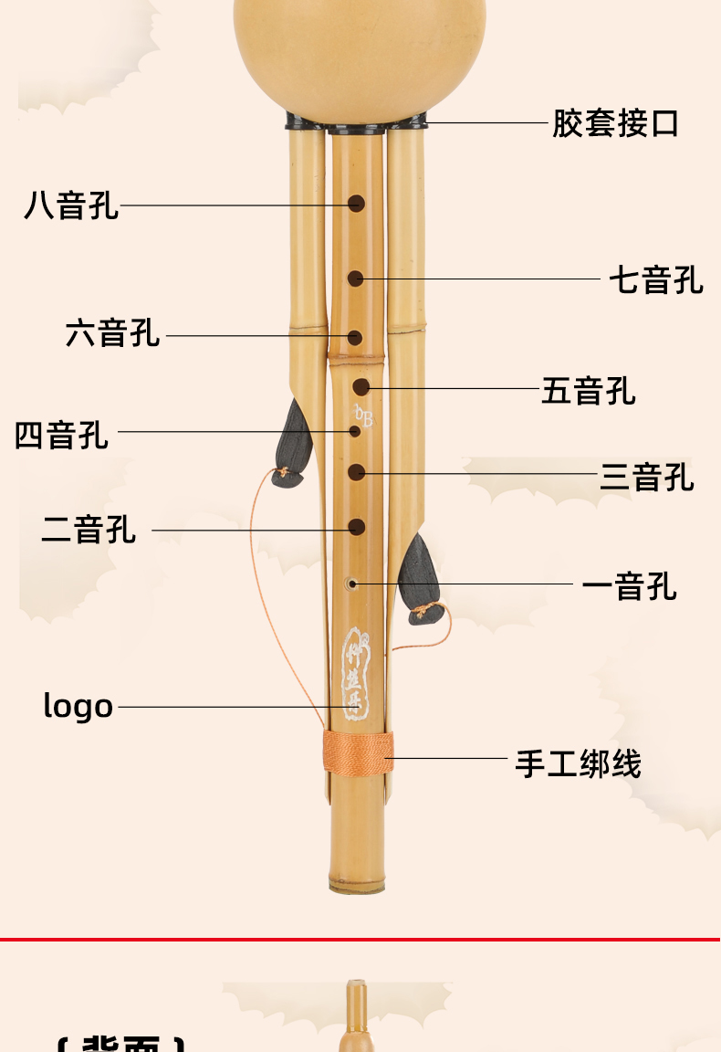 葫芦丝内部构造图片