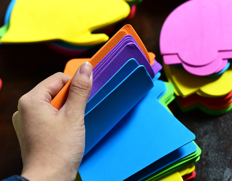 班级文化教室布置墙贴泡沫彩色海绵纸装饰照片墙相片贴底座幼儿园