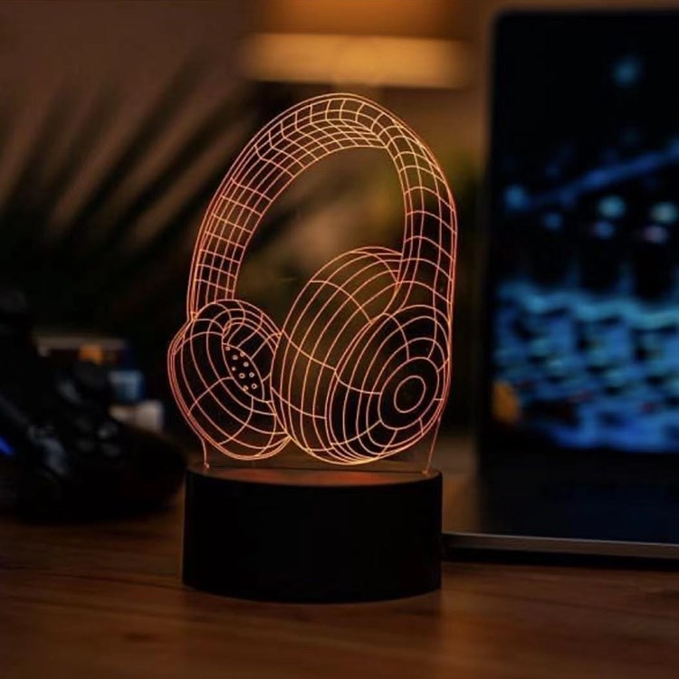 桌面摆件科技感电竞房装饰氛围灯赛博朋克风未来感台灯创意网红灯 21