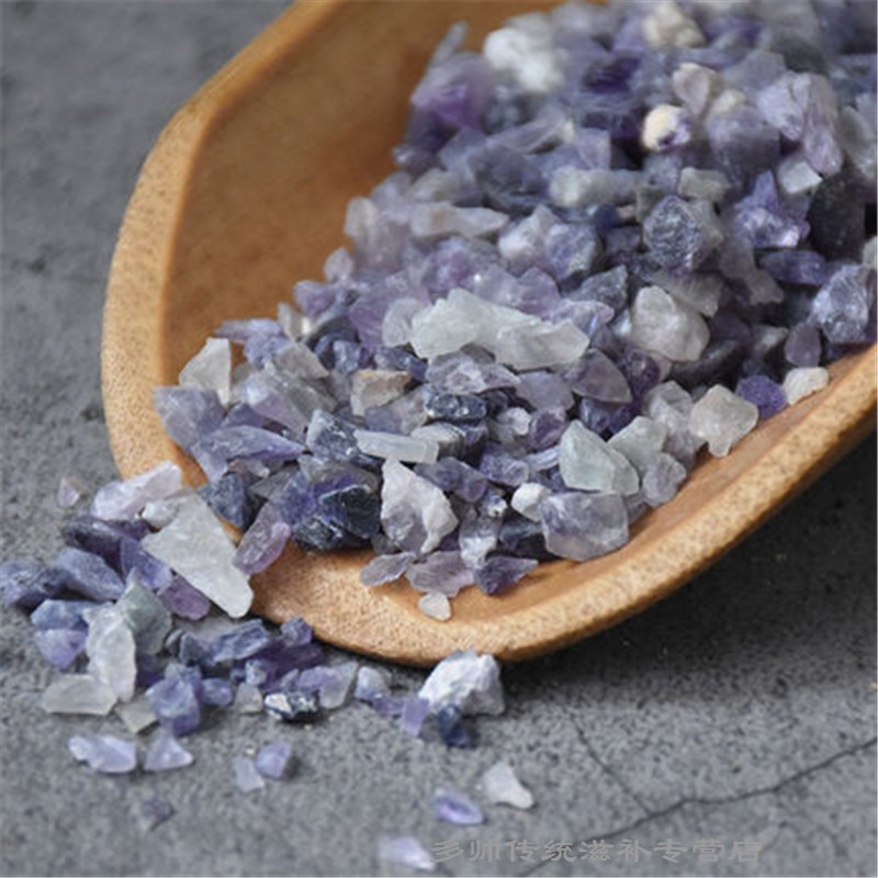 紫石英 紫英石 紫萤石中药材 500克