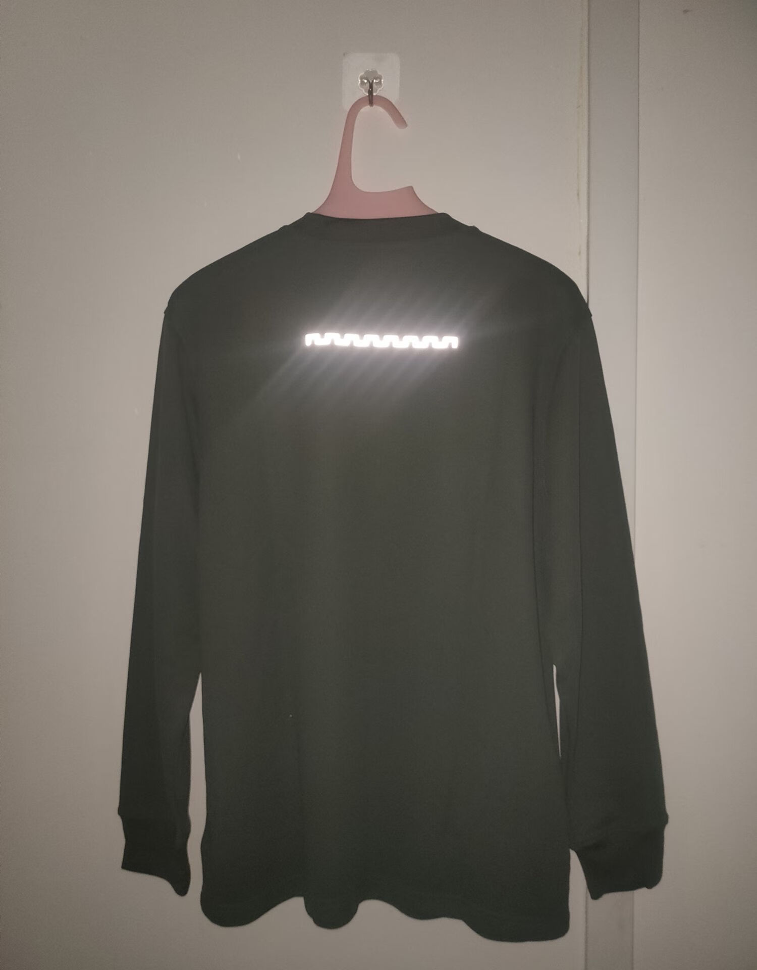 长袖体能服教官服新款长袖圆领衫春秋休闲运功速干健身跑步夜间反光