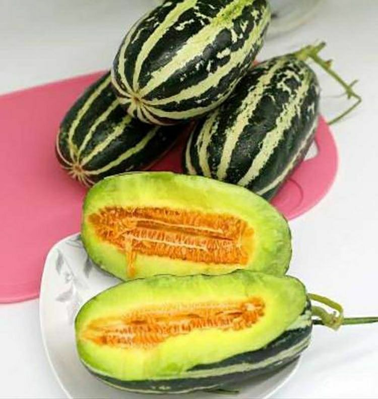 山东头茬博洋9号甜瓜羊角蜜新鲜水果脆甜香瓜水果整箱 顺丰 5斤头茬