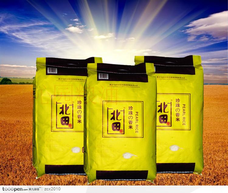 北田珍珠香米东北大米新米25kg50斤砂锅粥寿司米广东