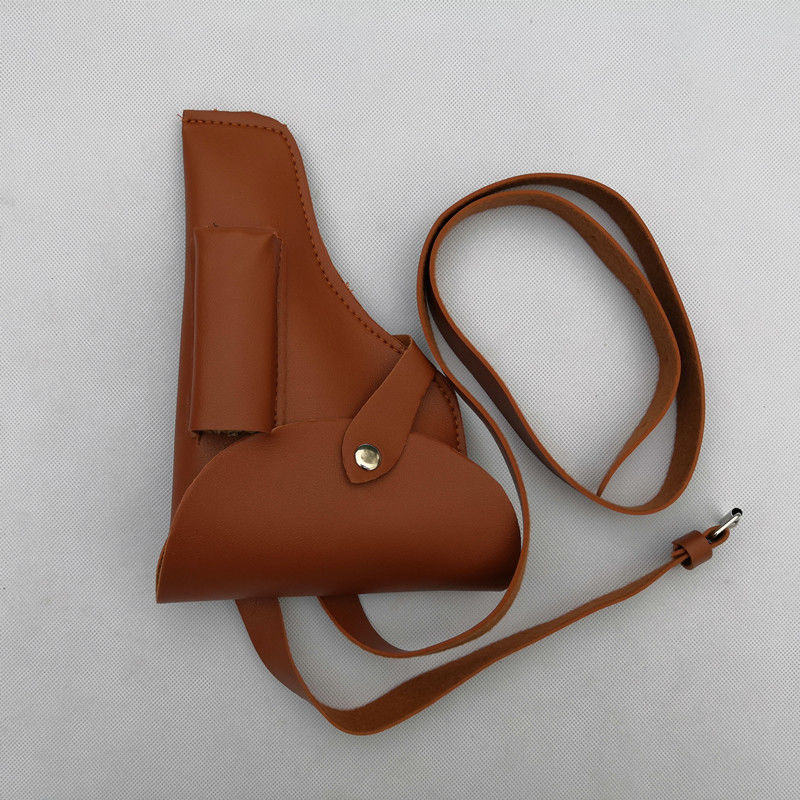 枪套驳壳枪王八盒子枪套儿童大小弹夹背带腰带沙家浜手短枪套 水壶