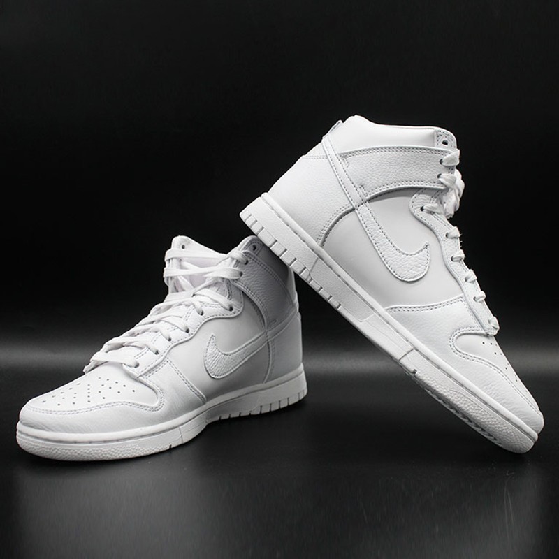 耐克clotxnikedunkhigh联名休闲高帮银色耐磨透气潮流板鞋休闲鞋运动