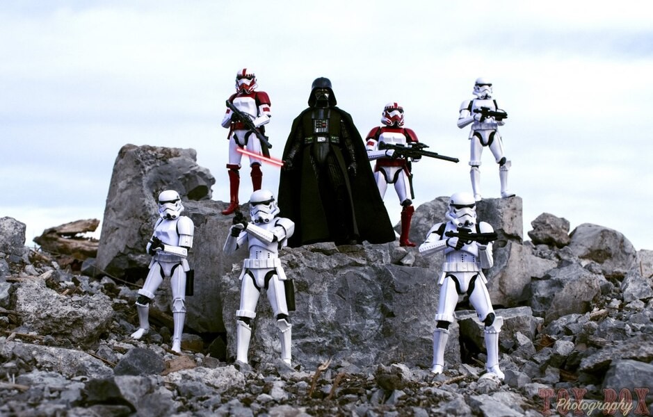 手办现货starwars星球大战6寸曼达洛人黑武士 非shf模型 白色暴风兵