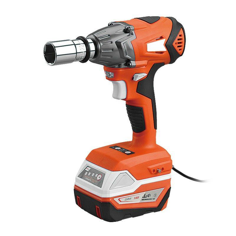 德国无刷电动扳手锂电充电冲击扳手架子工木工脚手架汽车风炮反转自停