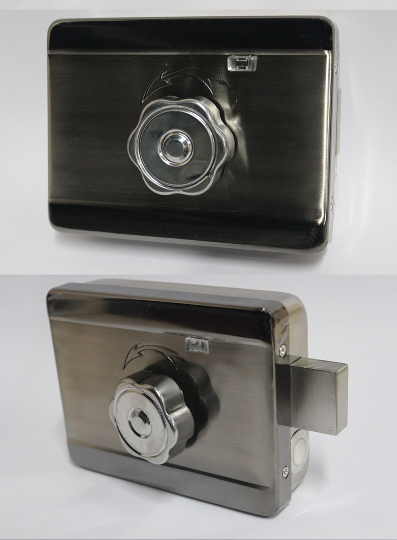 anbaole电控锁家用灵敏静音锁电机锁电子锁智能锁楼宇门锁金属齿轮单