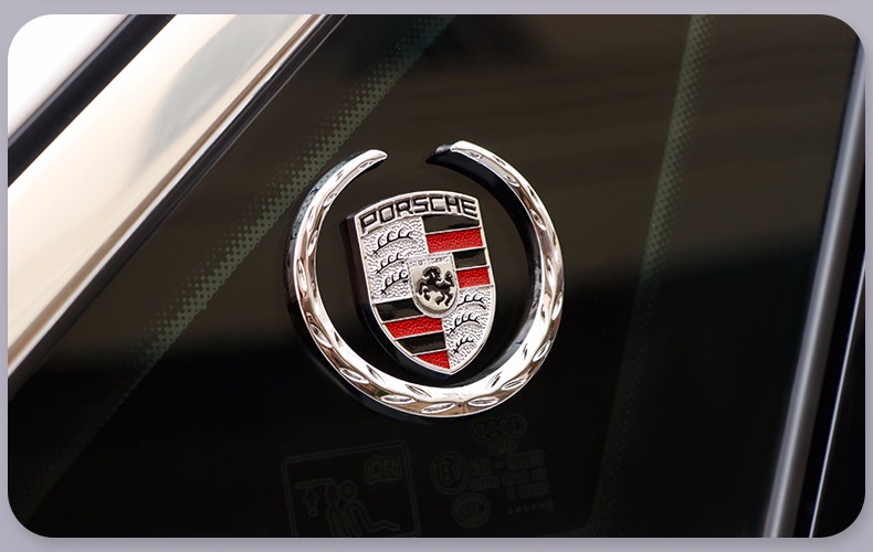 新款大众朗逸捷达速腾桑塔纳宝来迈腾大众通用金属车标贴侧标改装贴纸