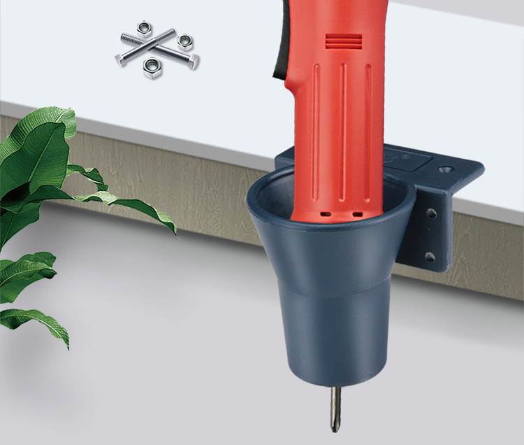 电动螺丝刀放置座电批支架固定座起子座风批电磨放置架子底座插架