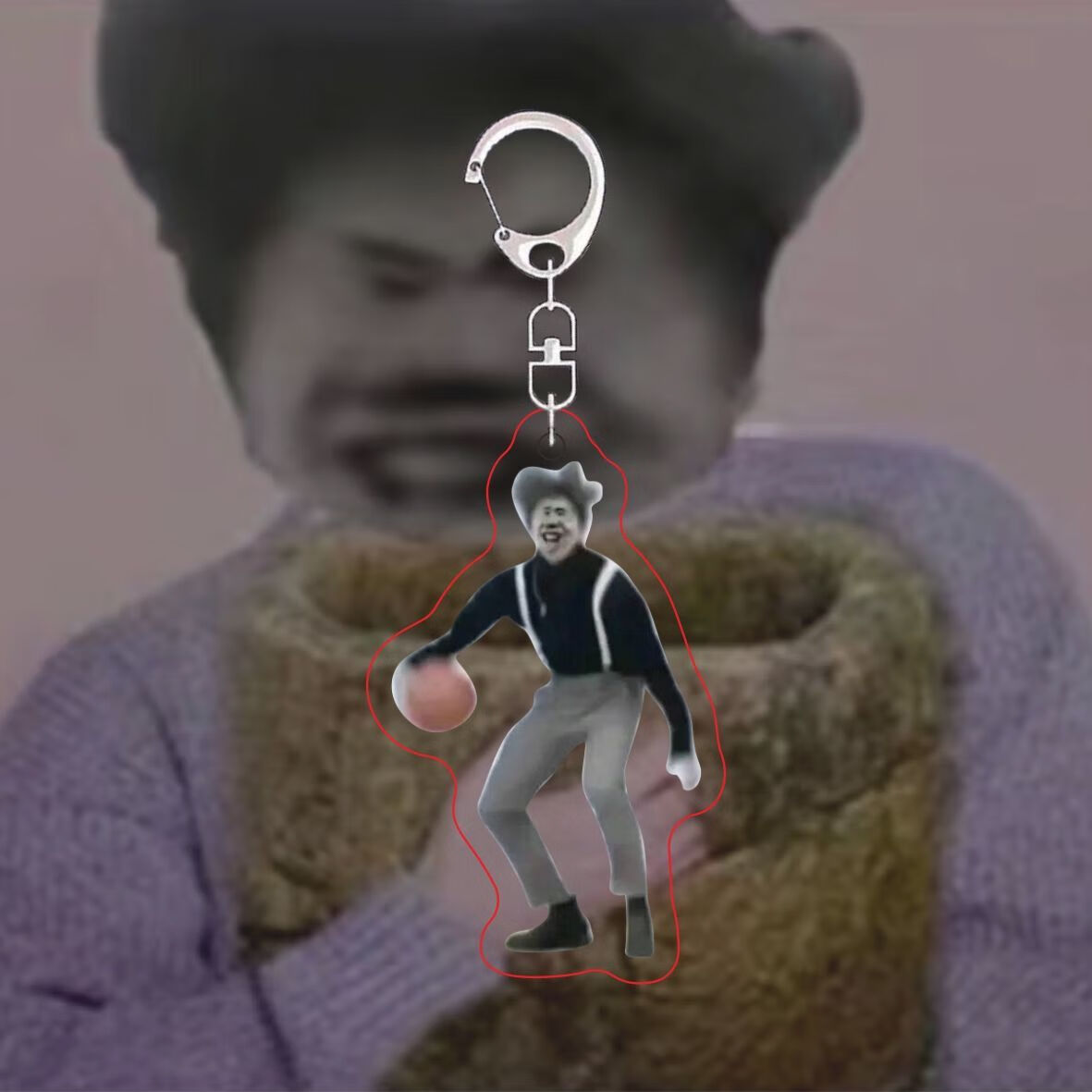 善常黑粉表情包恶搞ck鸡你太美你打篮球双面透明书