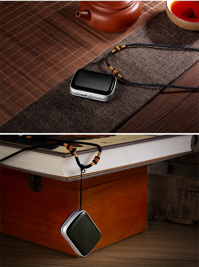 老人定位器痴呆老年人防走失防丢失仪gps追踪器电话定位防丢器 黑色