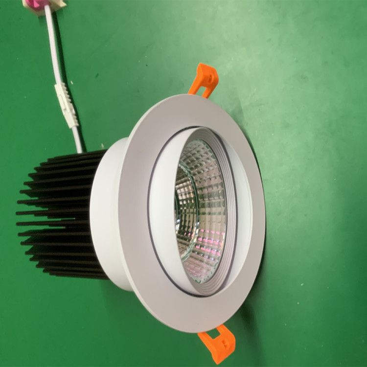 天花灯筒灯超市led生鲜灯卖水果蔬菜猪肉熟食海鲜摇头射灯sn3269 中性