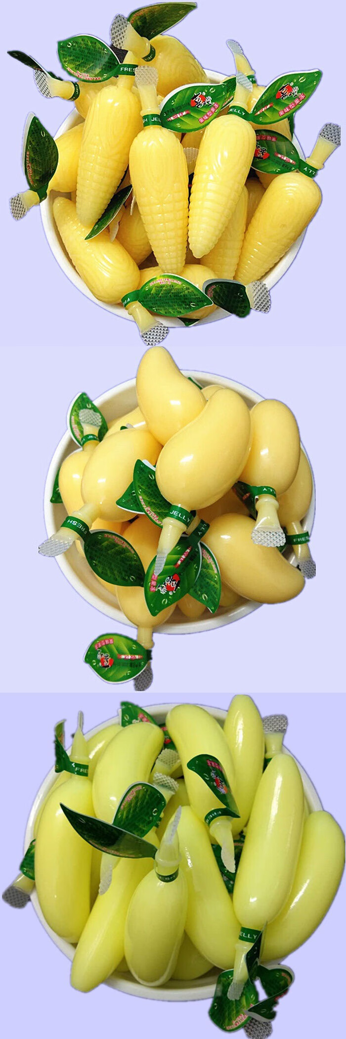 吃情派(chiqingpai) 水果造型网红吸吸果冻碎果冰果冻布丁小时候食可