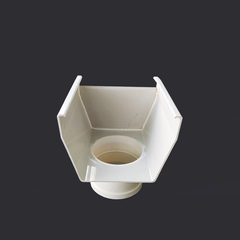 pvc水槽天沟雨水槽130水槽滴水槽排水槽屋檐沟种植槽落水槽厂家 130