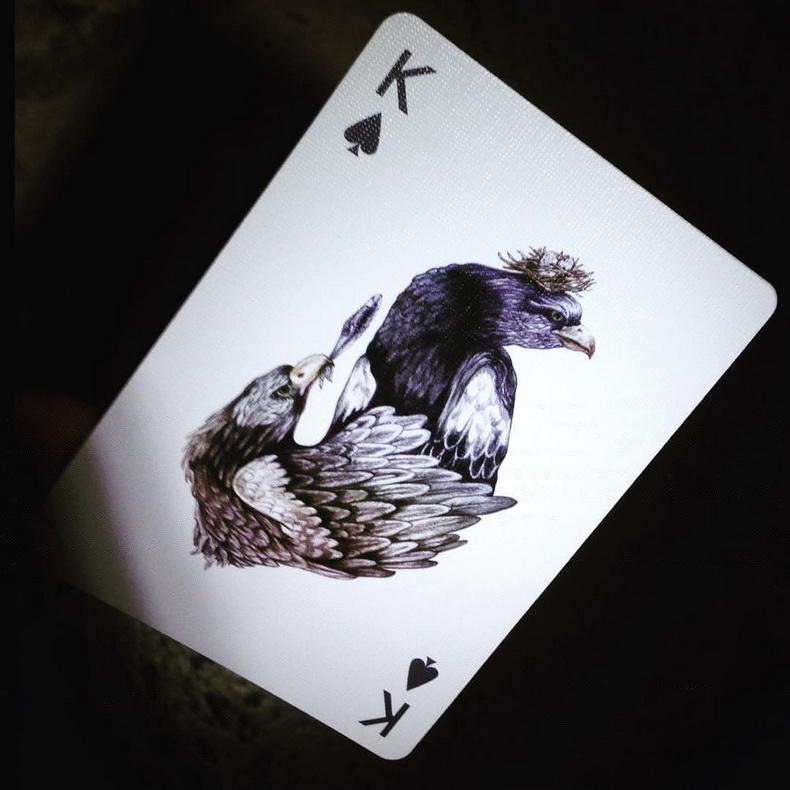 大天使守护者单车扑克牌 bicycle archangels 黑幽灵黑白系列礼盒