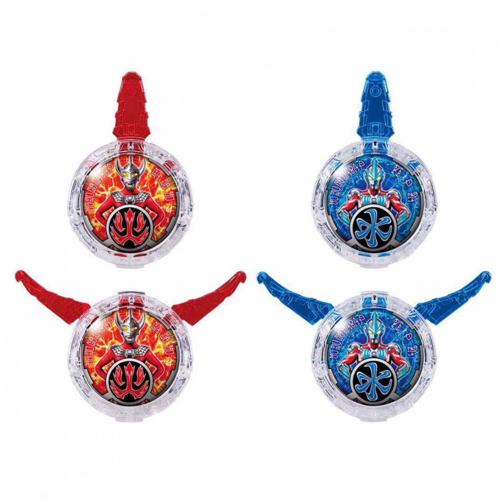 q版罗布奥特曼玩具 萝卜水晶回旋闪光男孩玩具套装全套欧布噢特曼