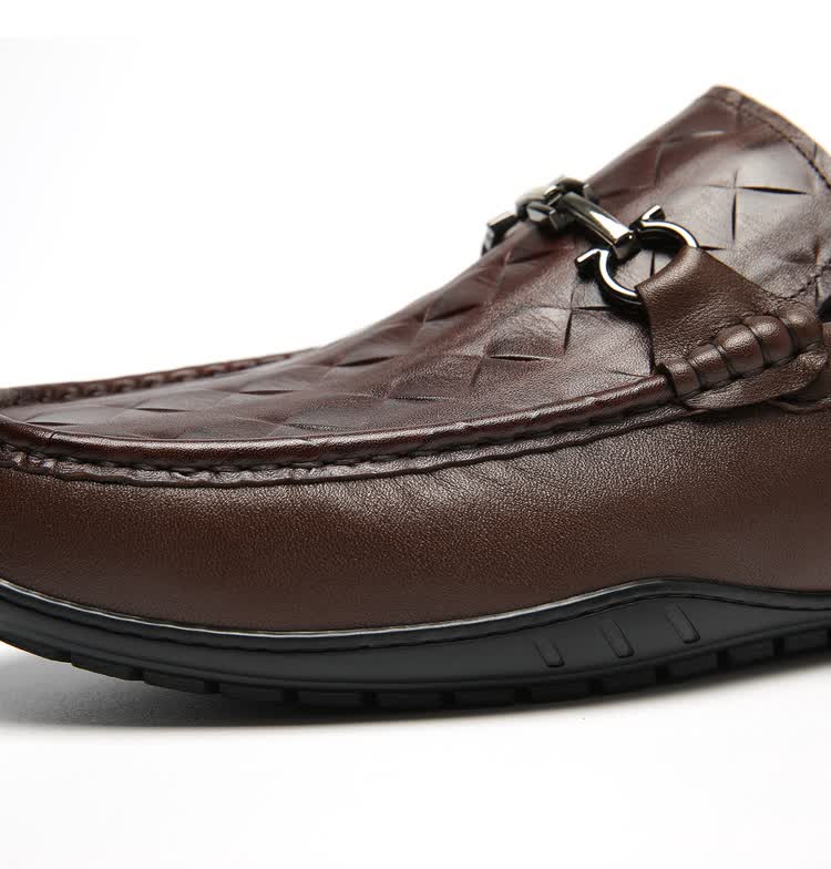 利郎轻时尚男鞋lilanz2022新款休闲鞋男潮流豆豆鞋一脚蹬鞋子男q1qxl