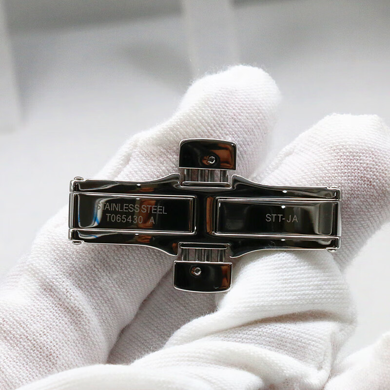 适用于天梭钢带扣蝴蝶扣表扣力洛克库图原装1853型号男女t41t035t099