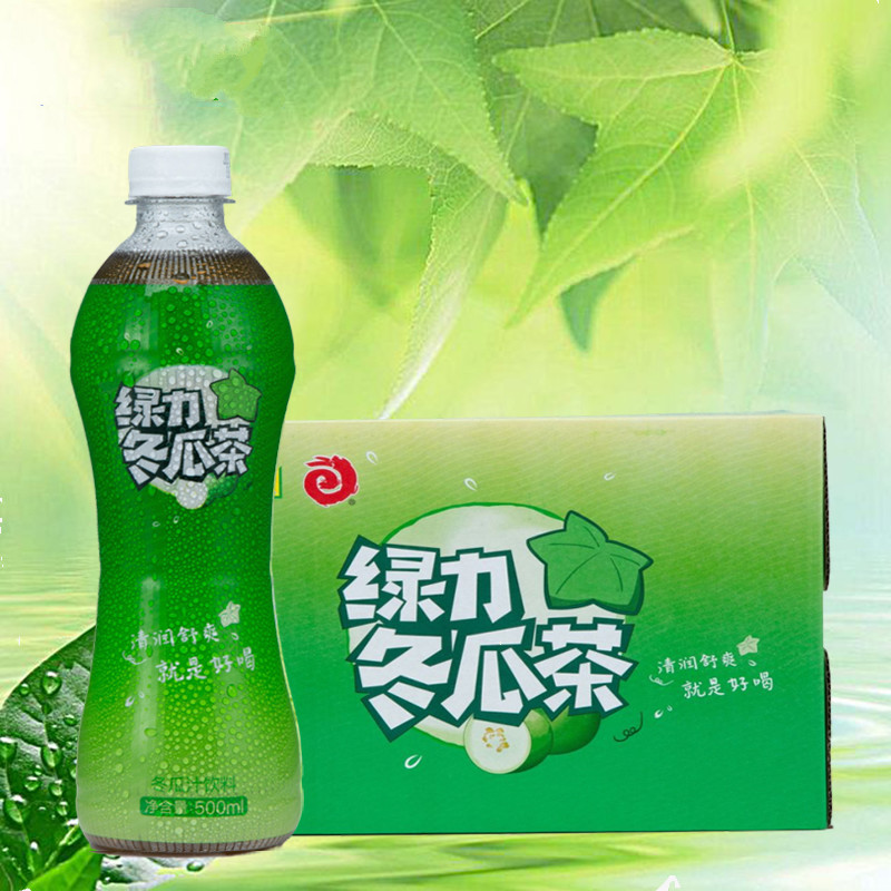 绿力冬瓜茶肪冬瓜汁饮料15瓶装果味饮料冬瓜茶饮料 一箱15瓶 一箱15瓶