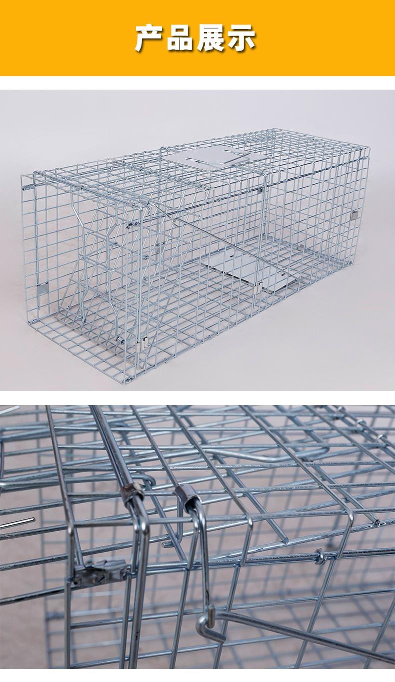 捕猫笼捉猫笼抓猫工具逮猫神器人道救助捕猫笼全自动流浪猫养猫笼