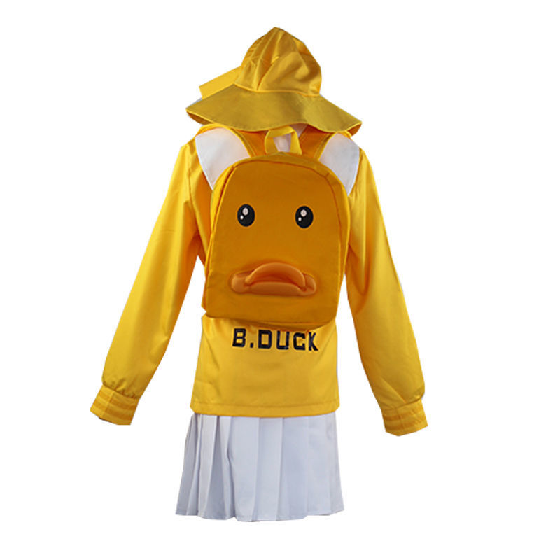 和平精英小黄鸭cos衣服吃鸡小黄鸭套装cos服日cosplay服装 潮萌小黄鸭